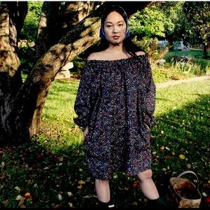 Doen Everlid Dress Liberty Fabric Size L